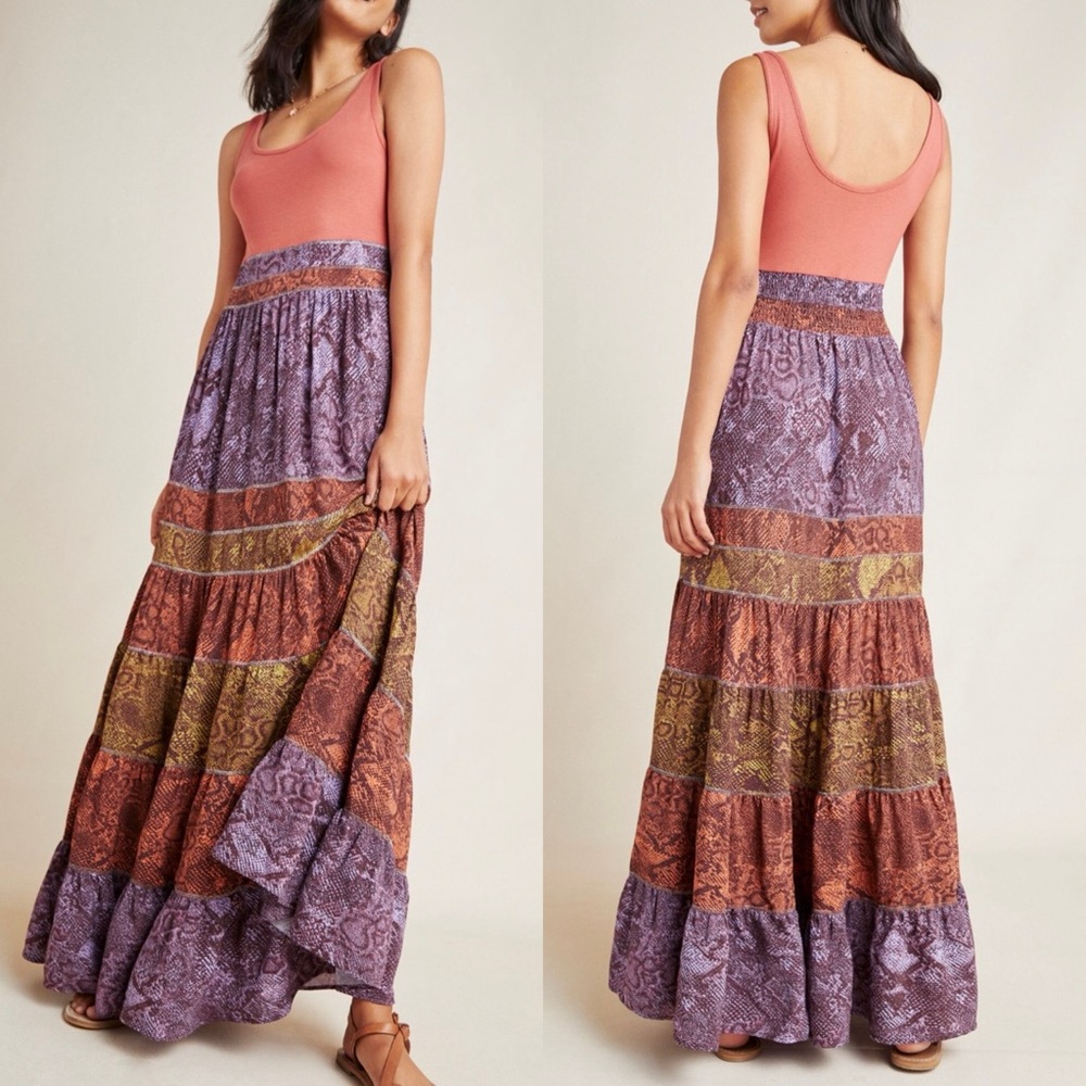 Anthropologie Colima Maxi Dress - Small